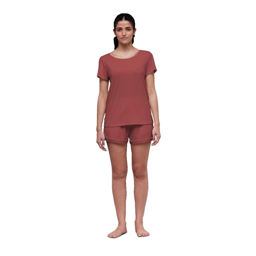 One of a Kin - Unwind Shorts Women - Cherry Blush - Tencel™ Soft & Breathable