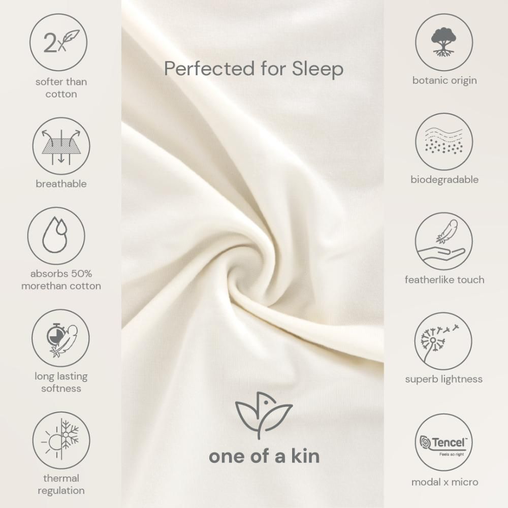 One of a Kin - Sweet Dreams Mask - Creamy Dawn - Tencel™ Soft & Breathable