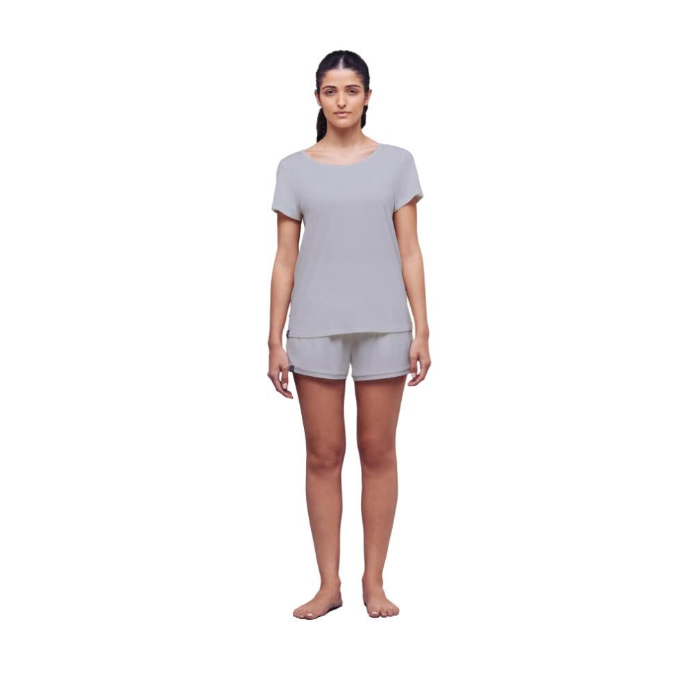 One of a Kin - Destress T-Shirt Women - Thunder Grey - Tencel™ Soft & Breathable