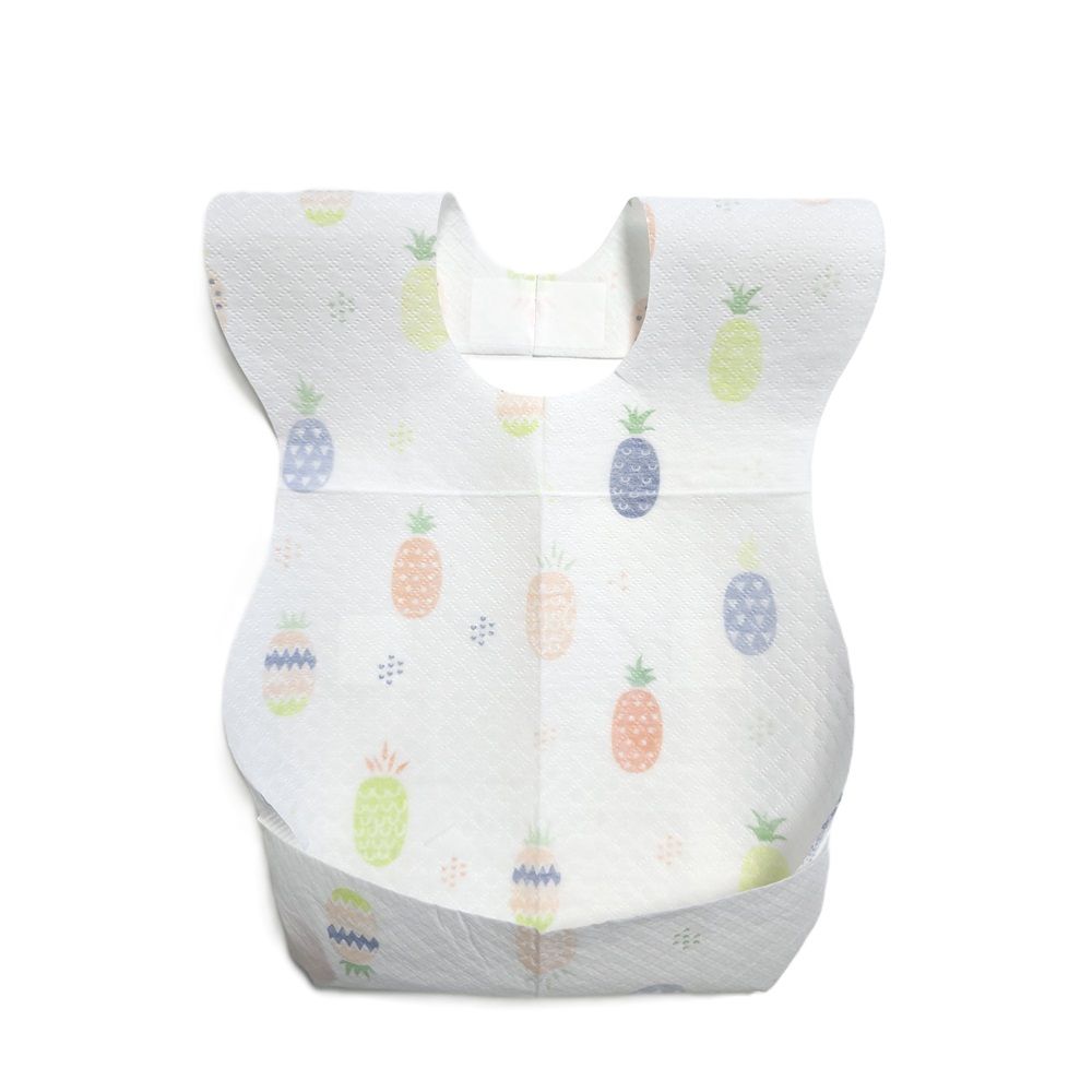 Cute 'n' Cuddle - Disposable Bibs - Fruits Pattern - Pack of 10