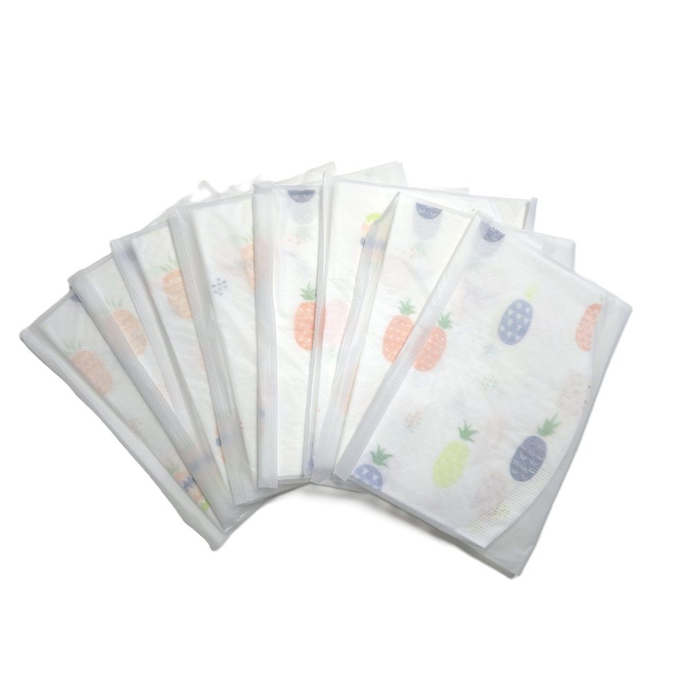 Cute 'n' Cuddle - Disposable Bibs - Fruits Pattern - Pack of 10