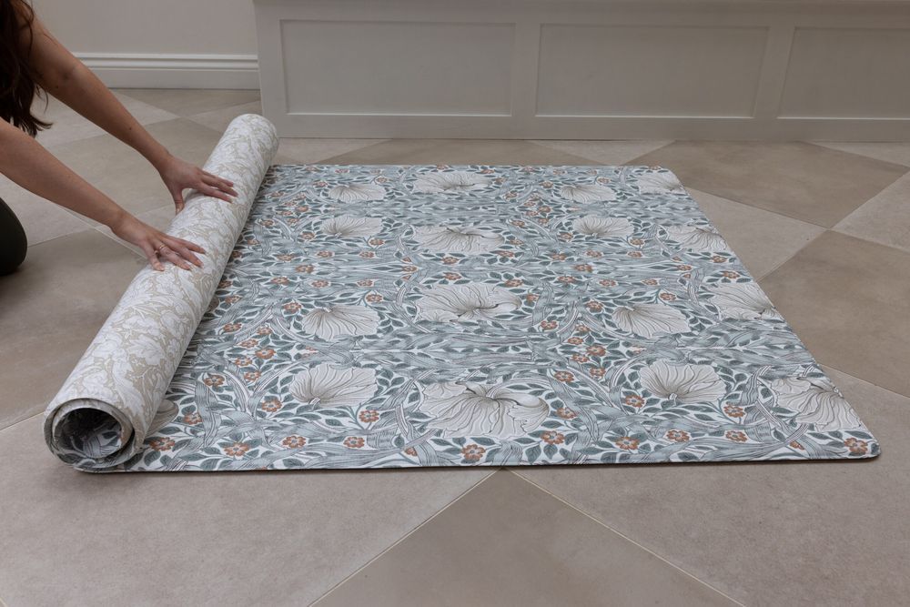 Totter & Tumble - Pimpernel Playmat - Mineral Blue/Bachelors Button Fired Biscuit