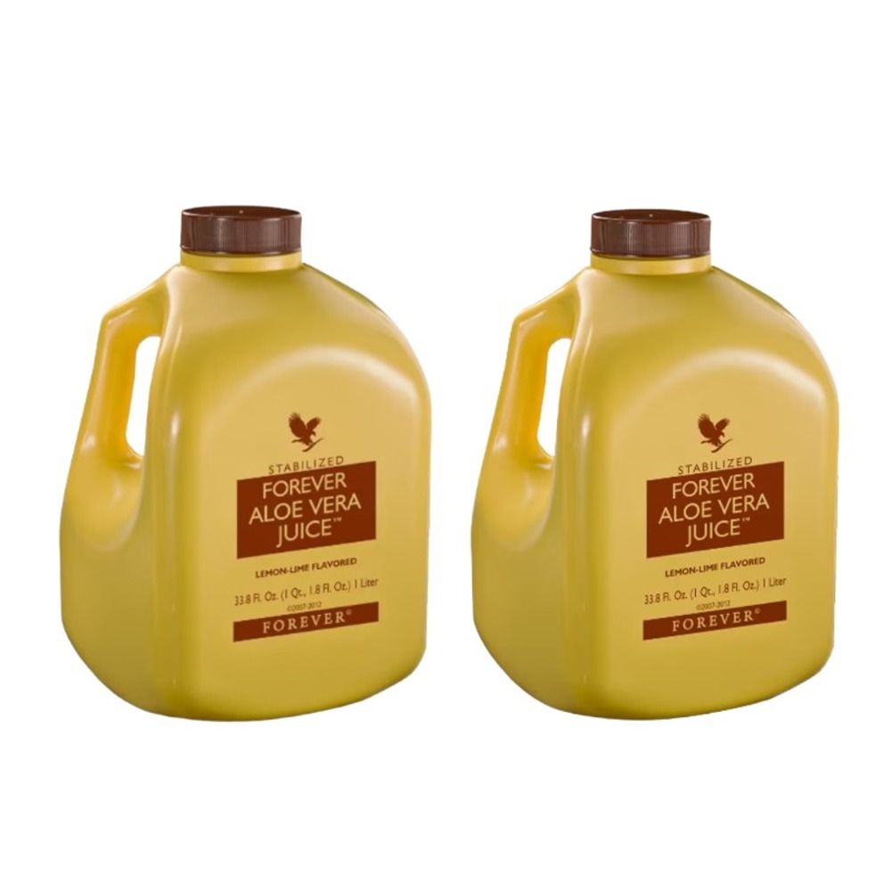 Forever Living - Aloe Vera Juice - 1 L - Pack of 2