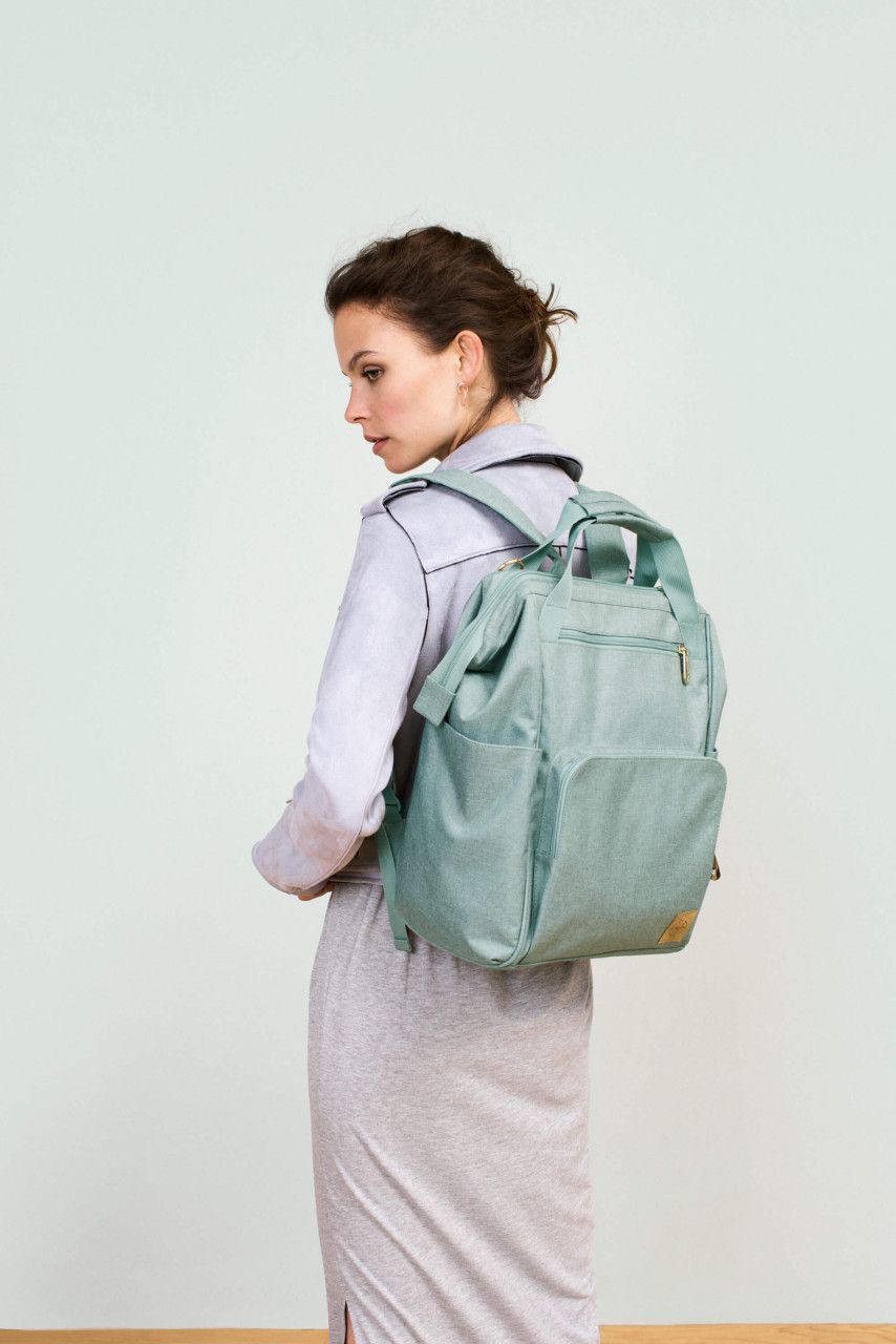 Lassig - Glam Goldie Diaper Backpack - Mint