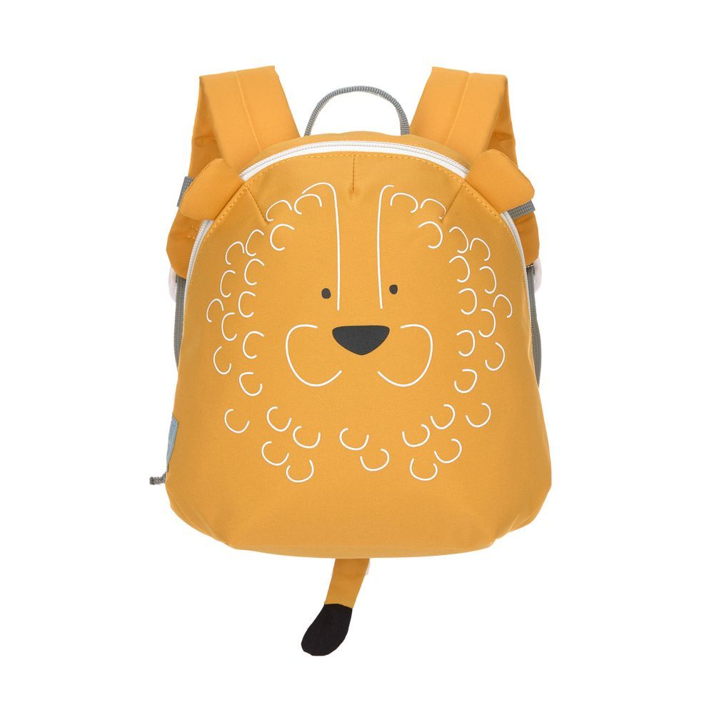 Lassig - Tiny Backpack About Friends - Lion - Yellow - 10-Inch