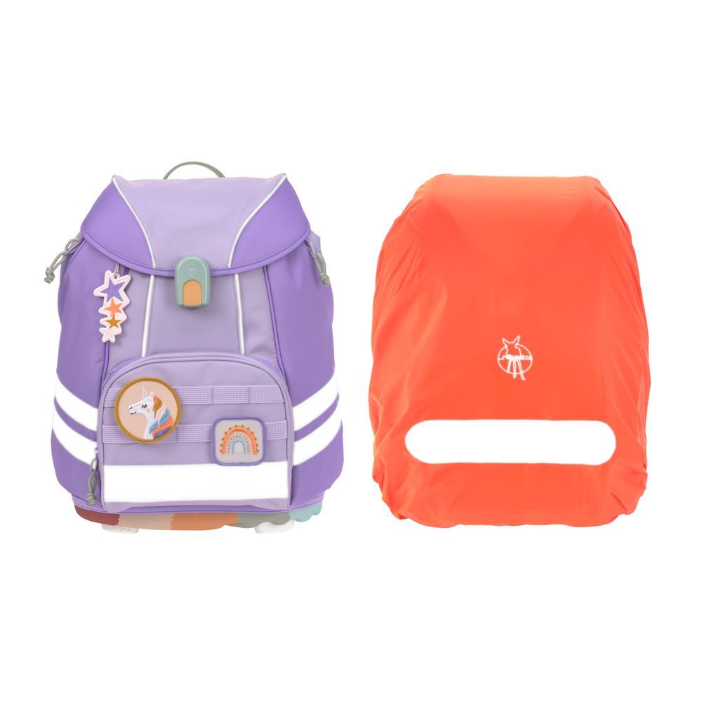 Lassig - Kids Flexy School Set - Violet/Lavender - Pack of 7