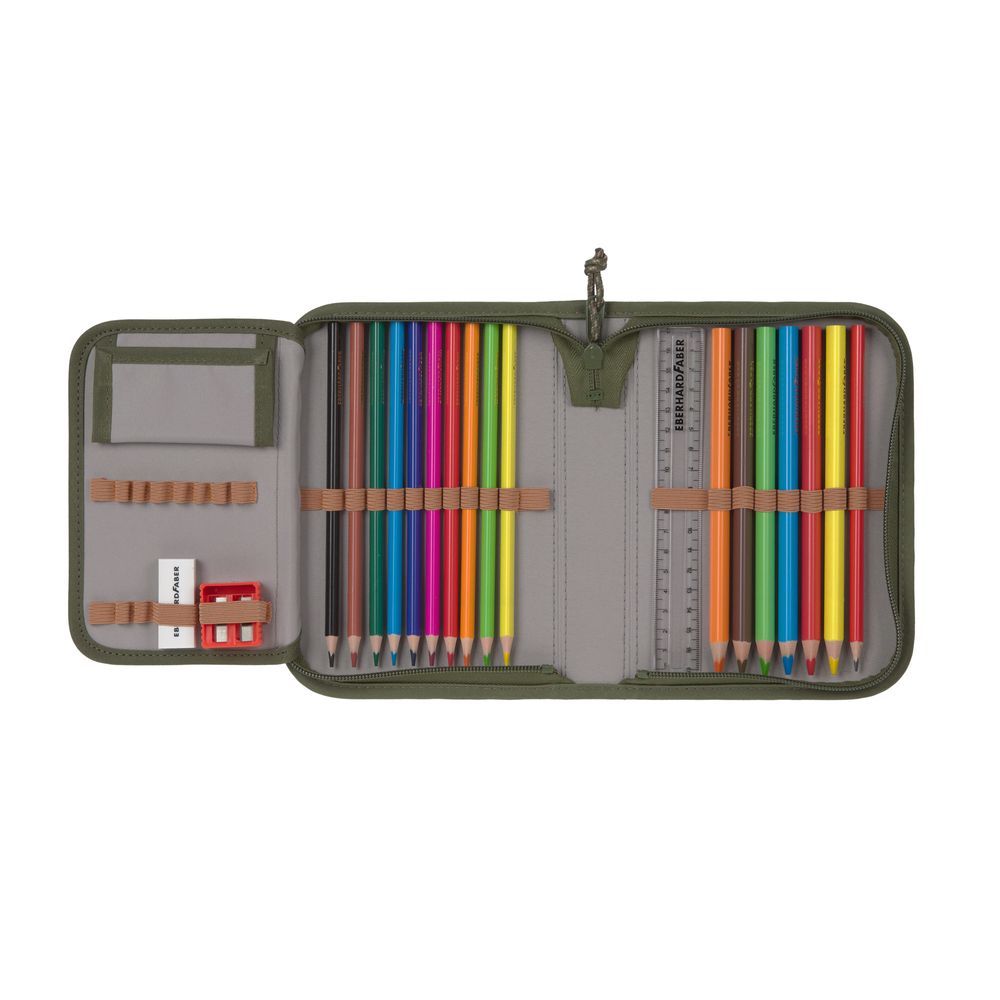 Lassig - School Boxy Set - Olive - Pack of 7