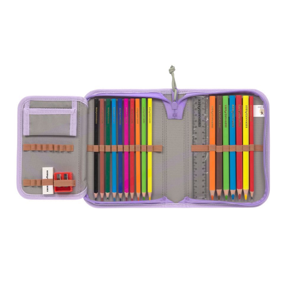 Lassig - School Boxy Set - Violet/Lavender - Pack of 7