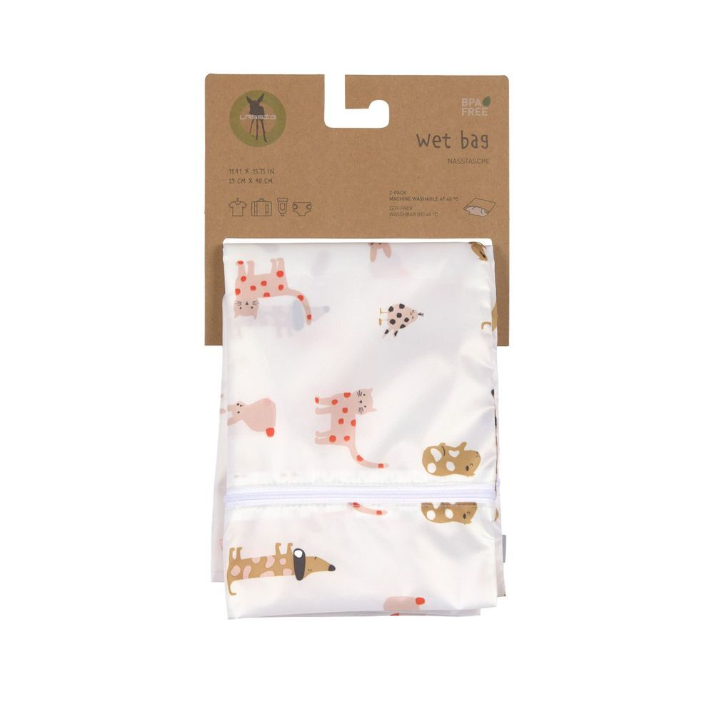 Lassig - Little Mateys Collection Wet Bags - 2 Pcs