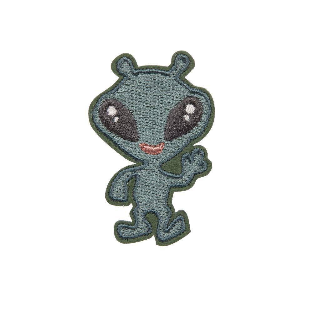 Lassig - Textile Woven Stick On Sticker - Monster - 3 Pcs