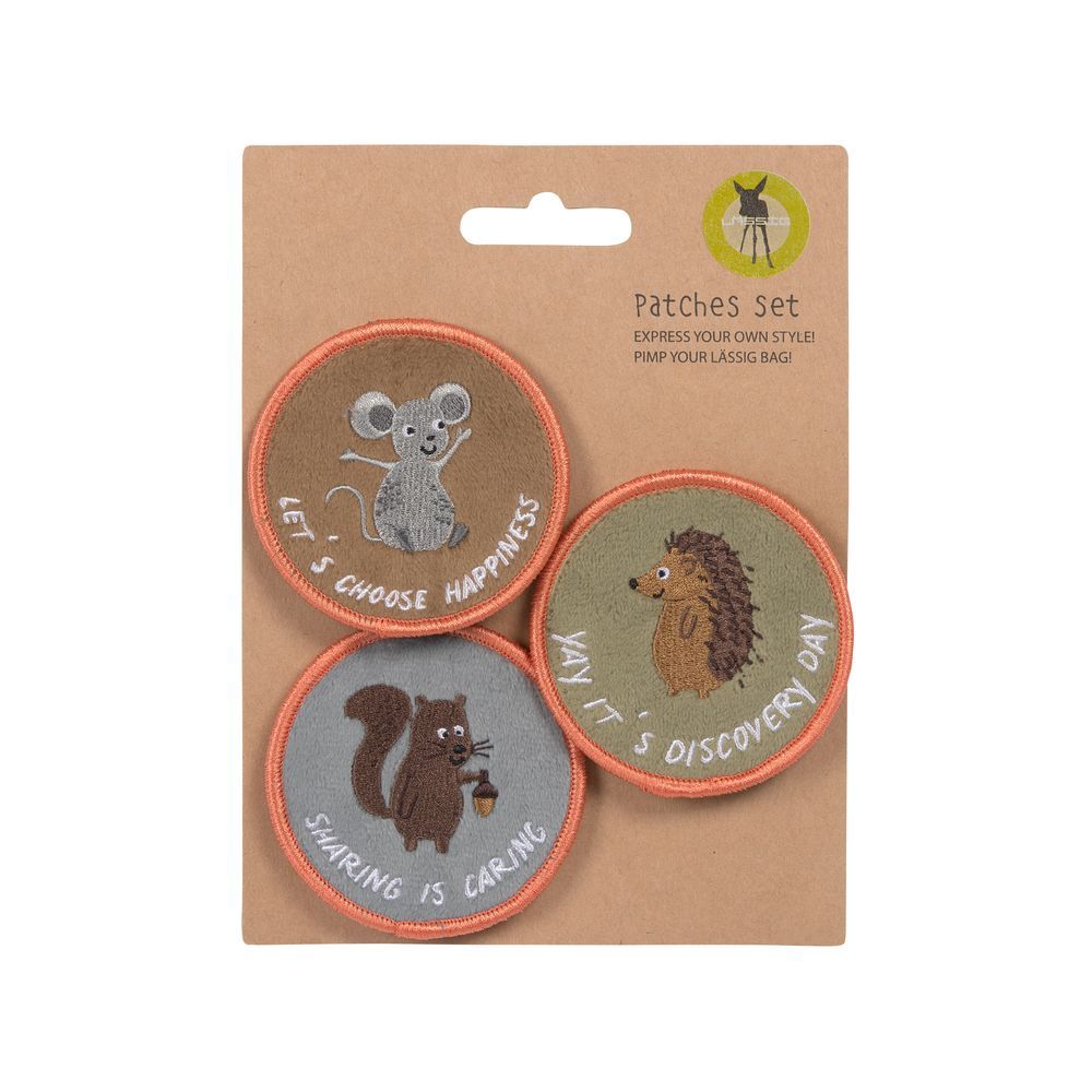 Lassig - Patches Set - Nature - 3 Pcs