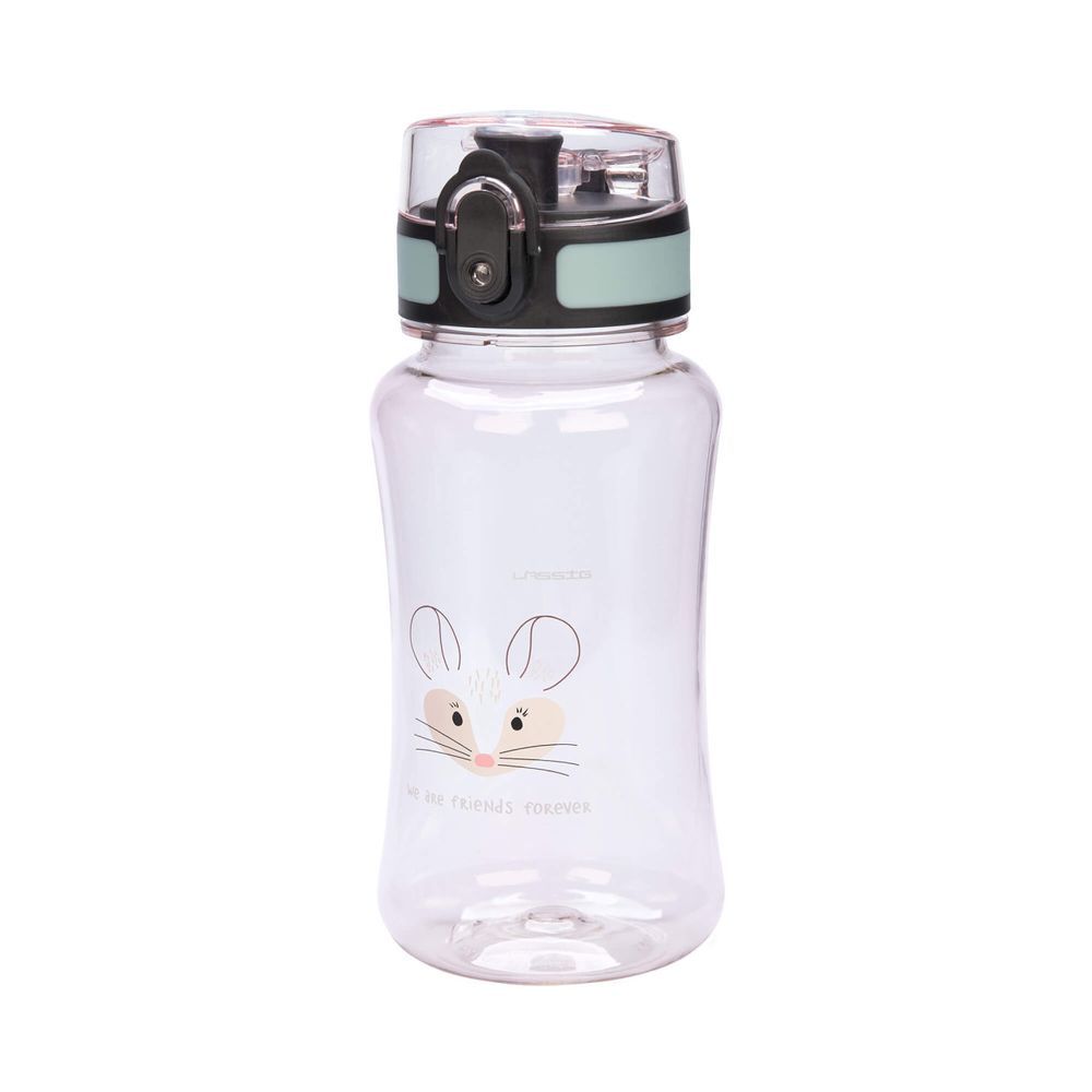 Lassig - Lunchbox With 2 Compartment And Water Bottle - ChinChilla - 460ml