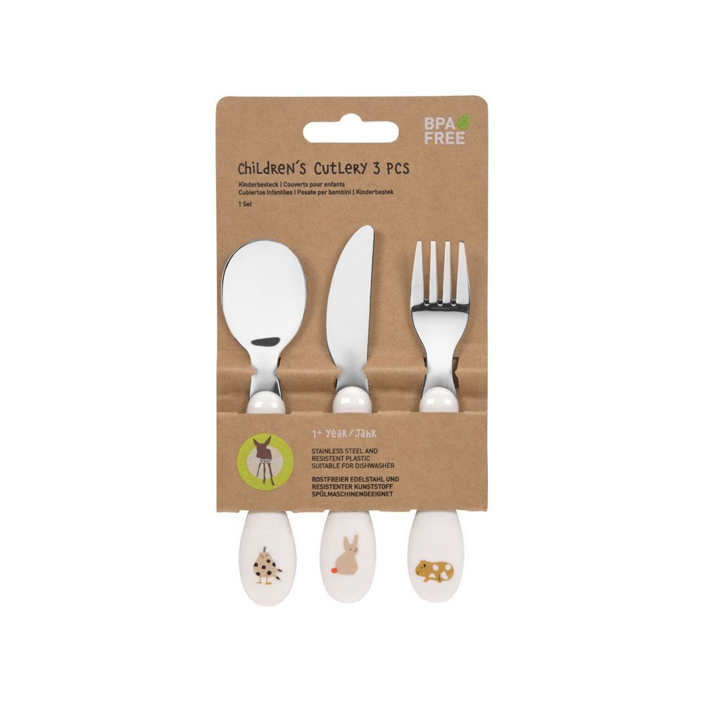 Lassig - Little Mateys Cutlery Set - 3 Pcs