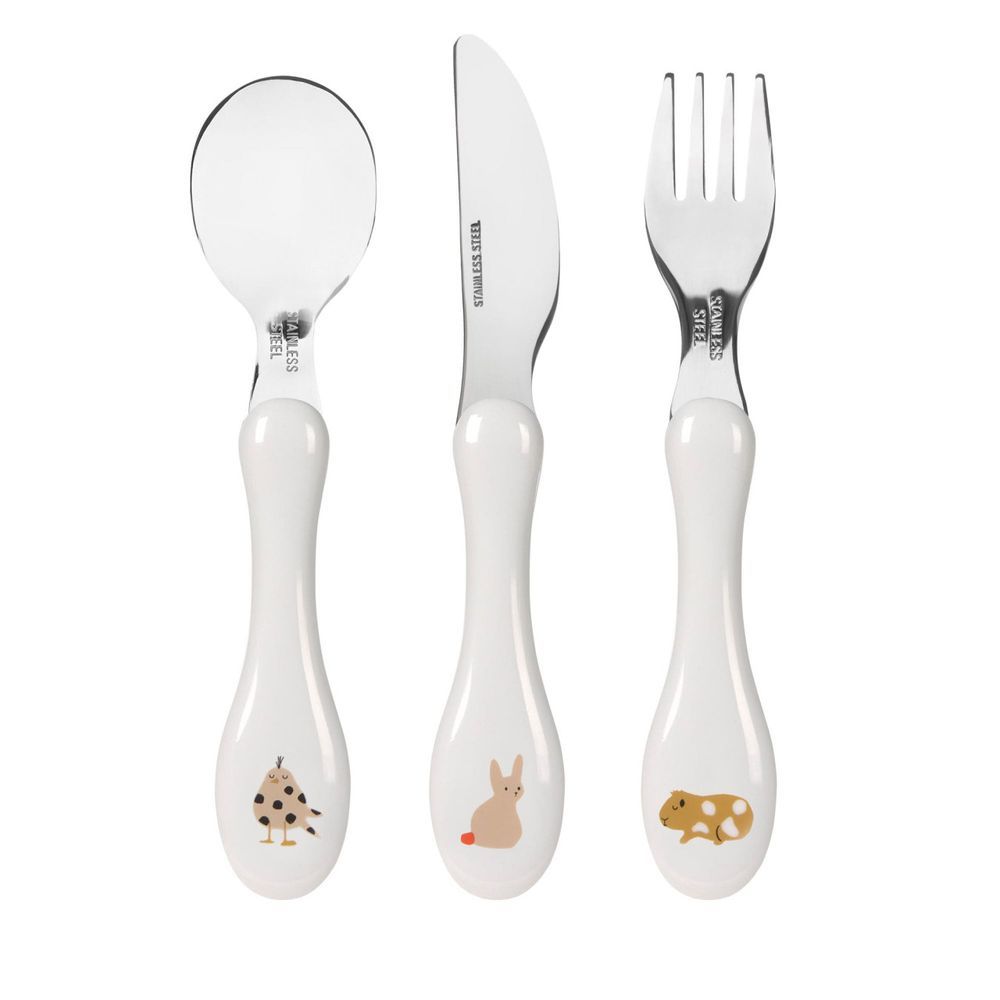 Lassig - Little Mateys Cutlery Set - 3 Pcs