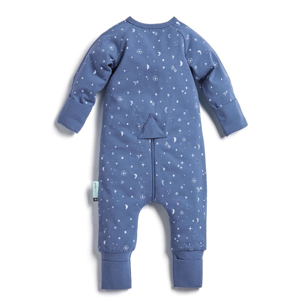 Ergopouch - 0.2 Tog Layers Long Sleeve Bodysuit - Night Sky