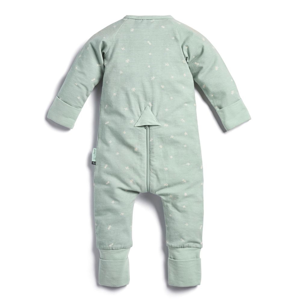 Ergopouch - 0.2 Tog Layers Long Sleeve Bodysuit - Sage