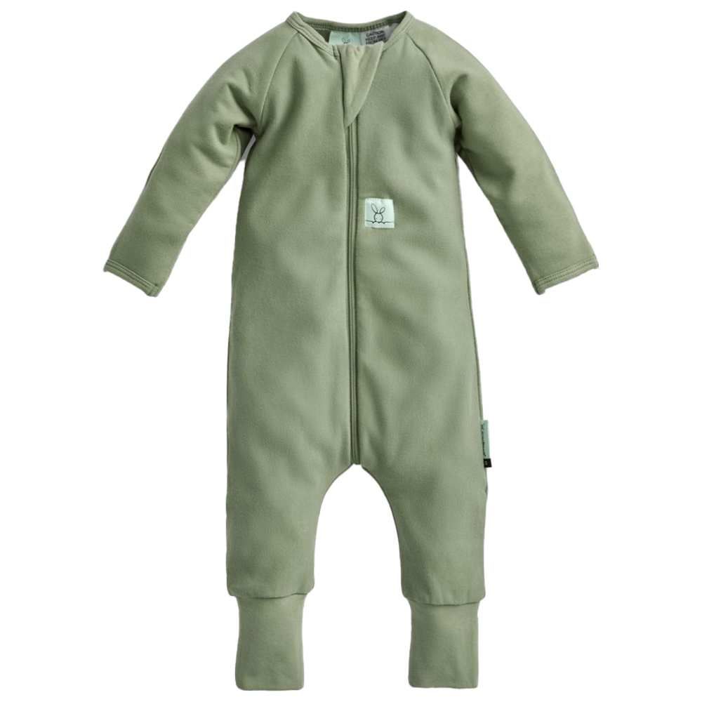 Ergopouch - 1.0 Tog Layers Long Sleeve Bodysuit - Moss