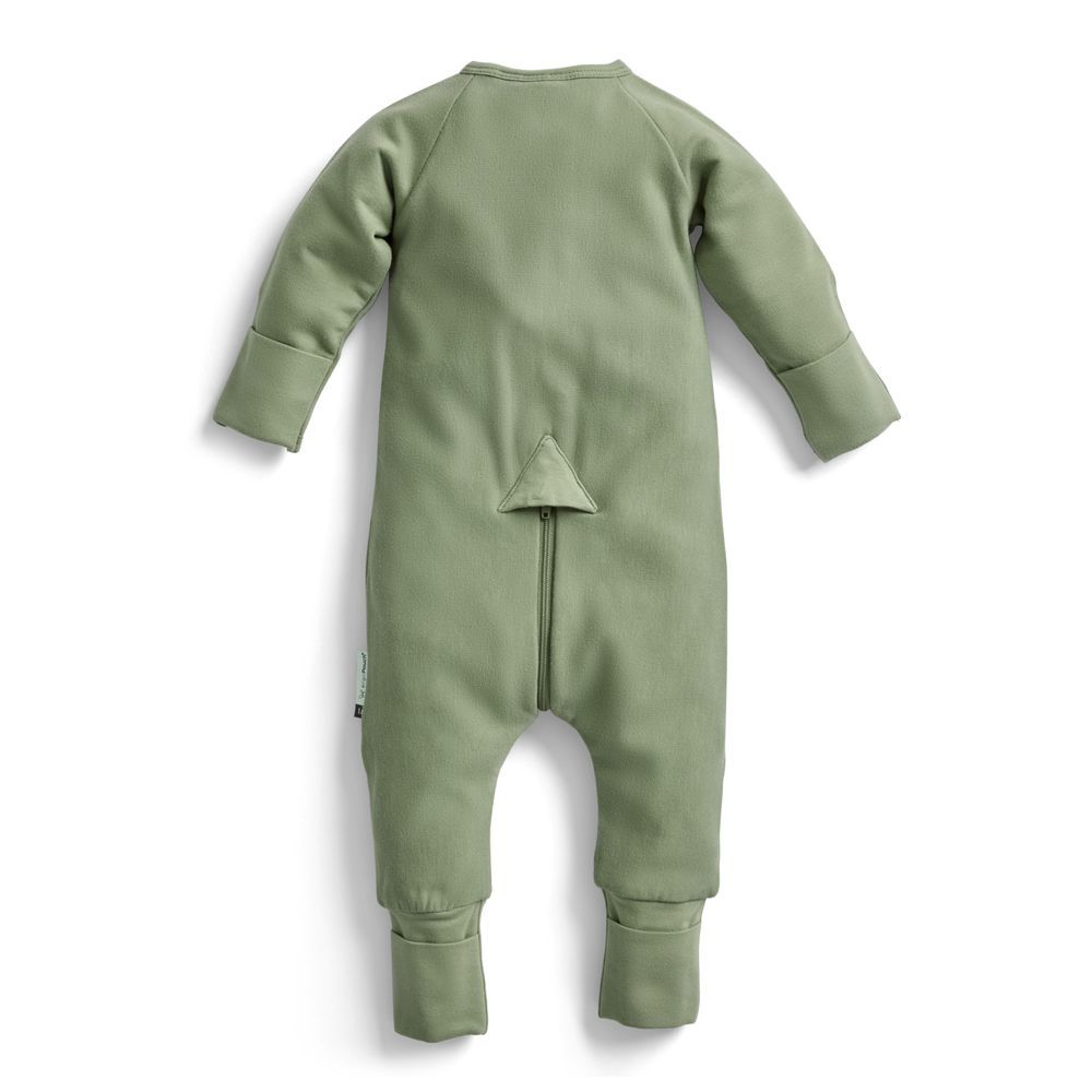 Ergopouch - 1.0 Tog Layers Long Sleeve Bodysuit - Moss