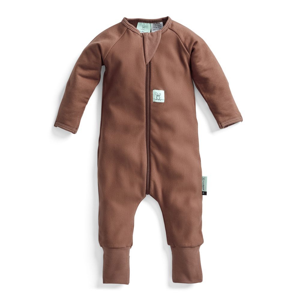 ergoPouch - Layers Long Sleeve - 1.0 Tog - Cocoa Brown