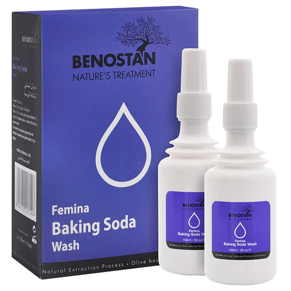 Benostan - Femina Baking Soda Intimate Wash - 150 ml - Pack of 2