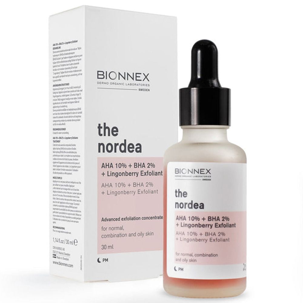 Bionnex - The Nordea AHA 10% + BHA 2% + Lingonberry Exfoliant - 30ml