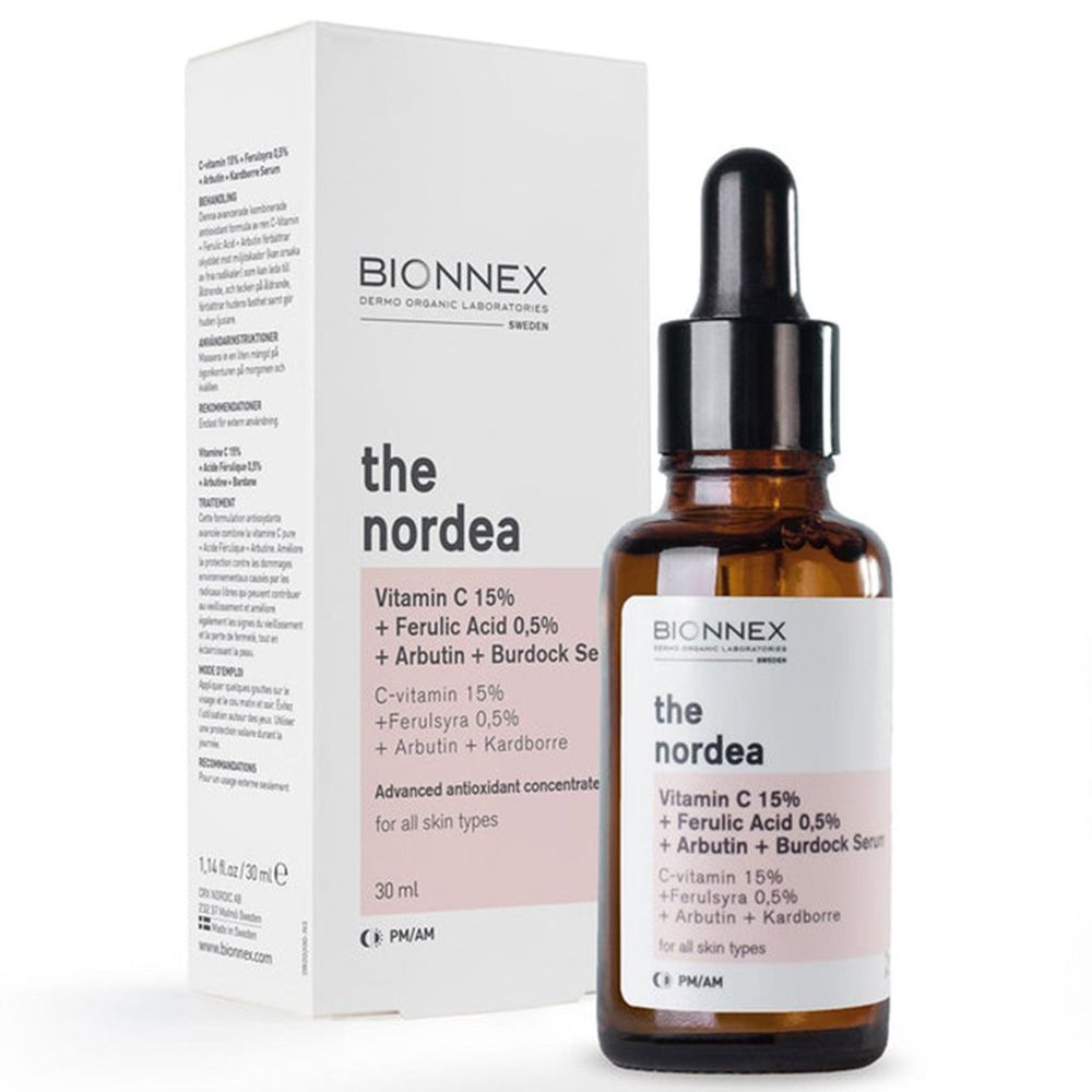 Bionnex - The Nordea Vitamin C 15% + Ferulic Acid 0.5% + Burdock Serum - 30ml