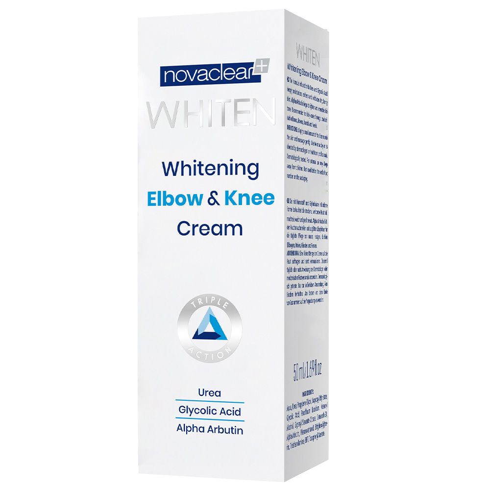 Novaclear - Whiten Whitening Elbow And Knee Cream - 50 ml