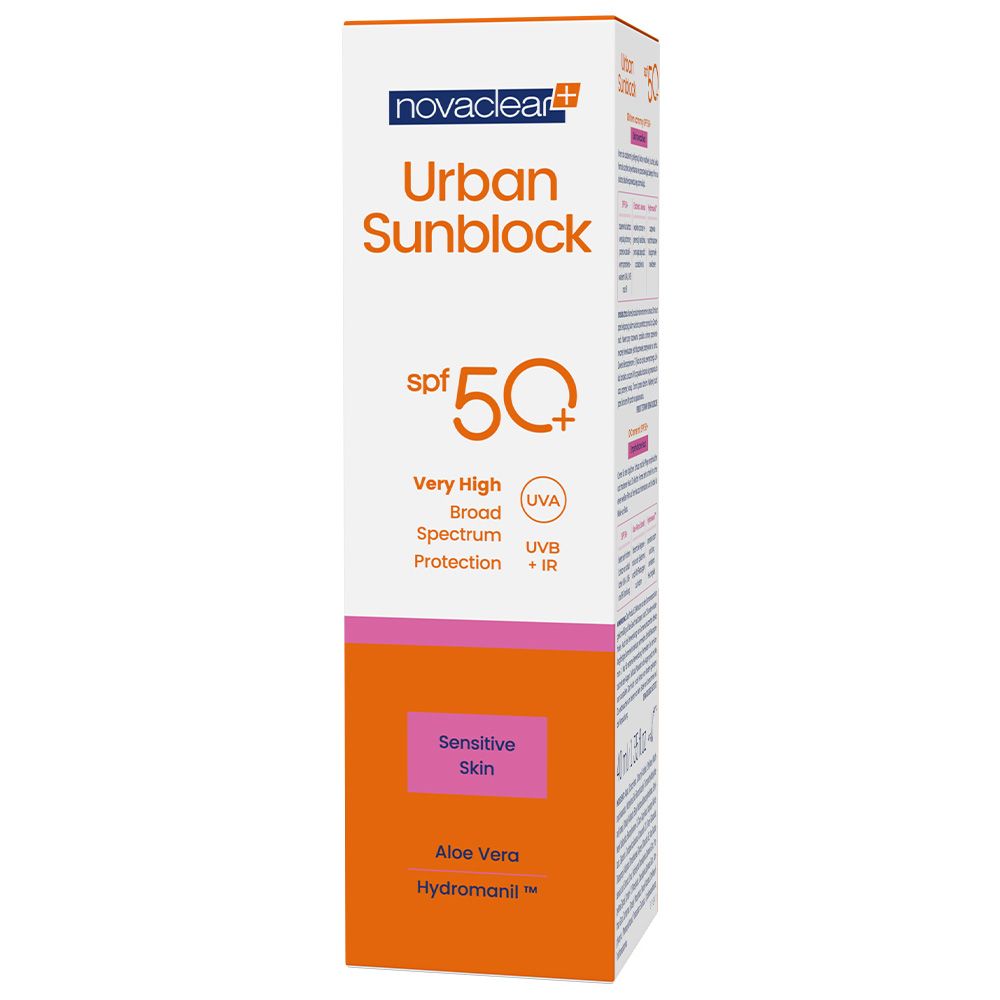 Novaclear - SPF50+ Urban Sunblock Sunscreen For Sensitive Skin - 40 ml