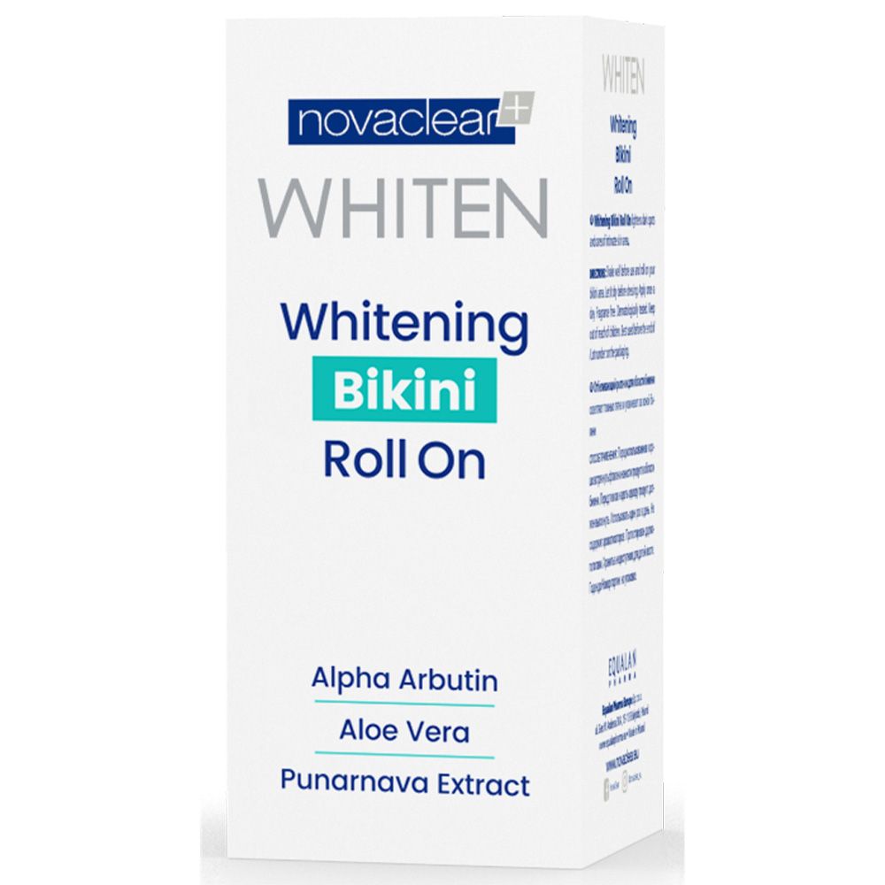 Novaclear - Whiten Whitening Bikini Roll On - 50 ml