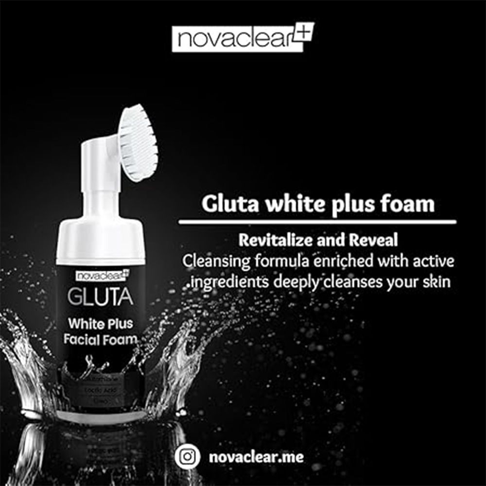 Novaclear - Gluta White Plus Facial Foam - 100 ml