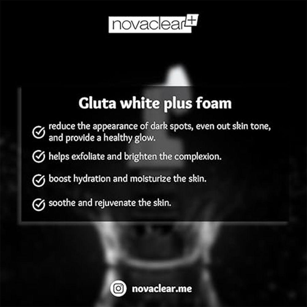 Novaclear - Gluta White Plus Facial Foam - 100 ml