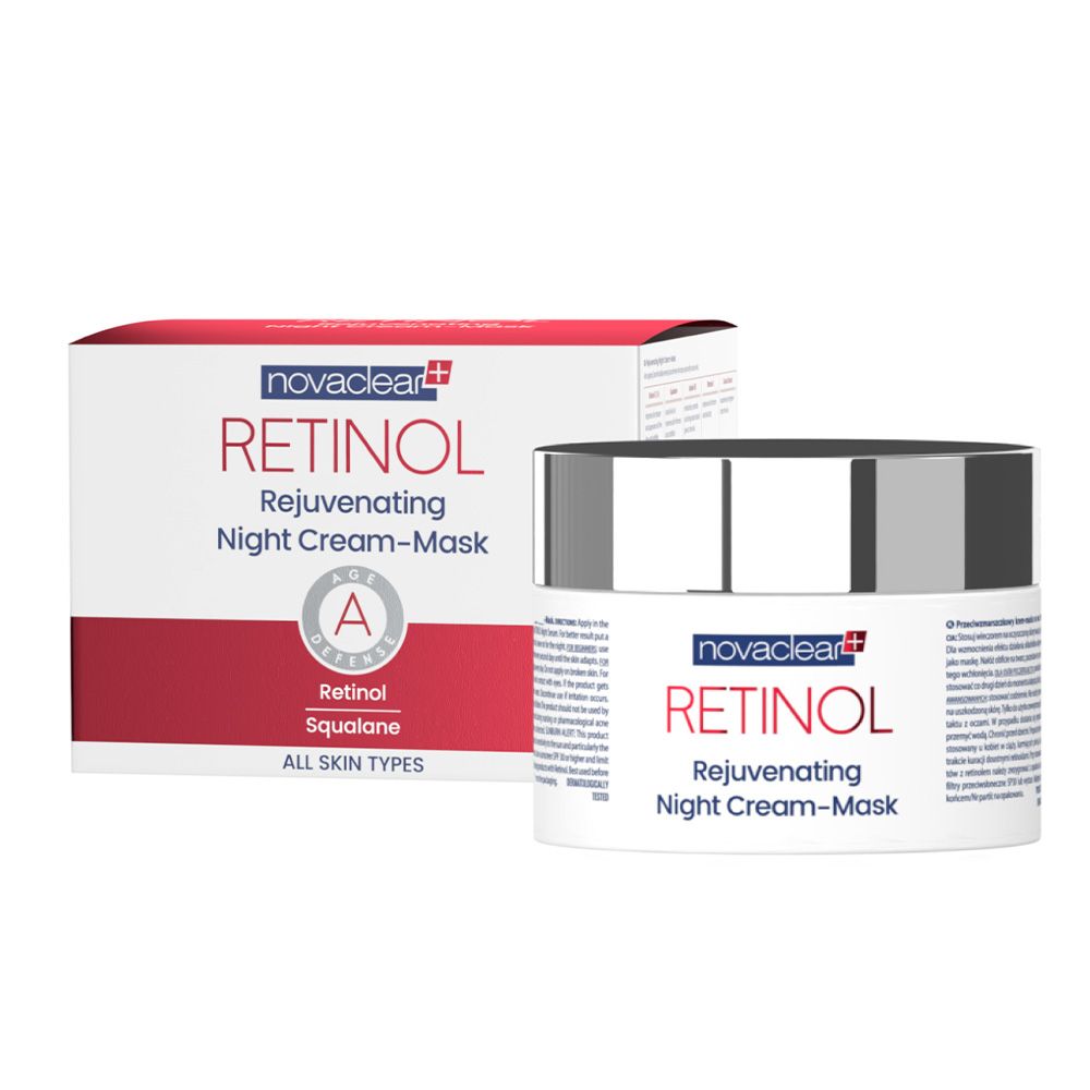 Novaclear - Retinol Rejuvenating Night Cream Mask - 50 ml