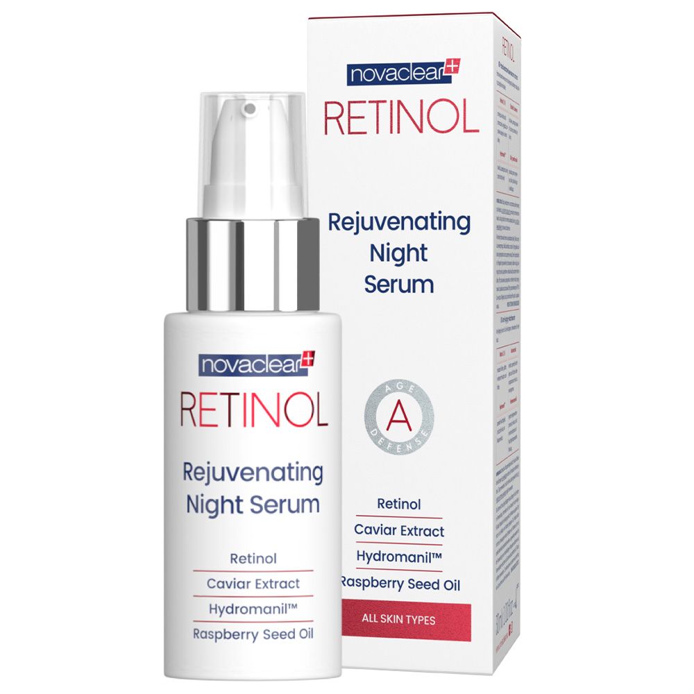 Novaclear - Retinol Rejuvenating Night Serum - 30 ml