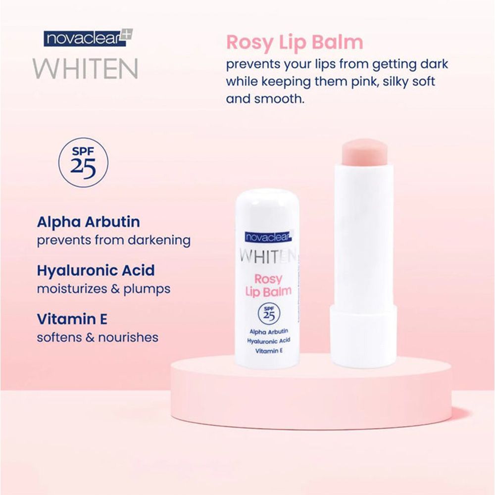 Novaclear - Whitening Rosy Lip Balm