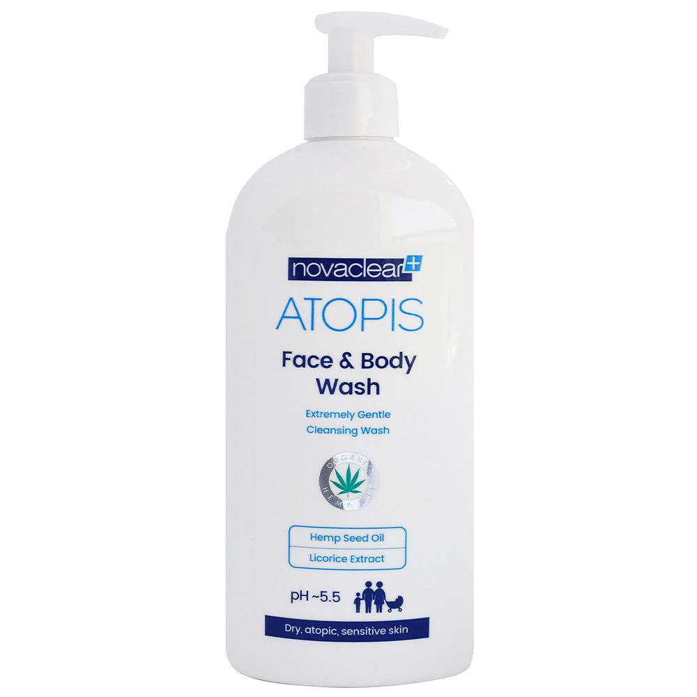 Novaclear - Atopis Face And Body Wash - 500 ml