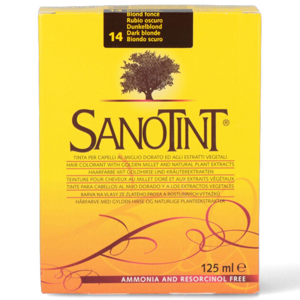 Sanotint - Classic Permanent Hair Colour Kit - Dark Blonde 14 - 125 ml