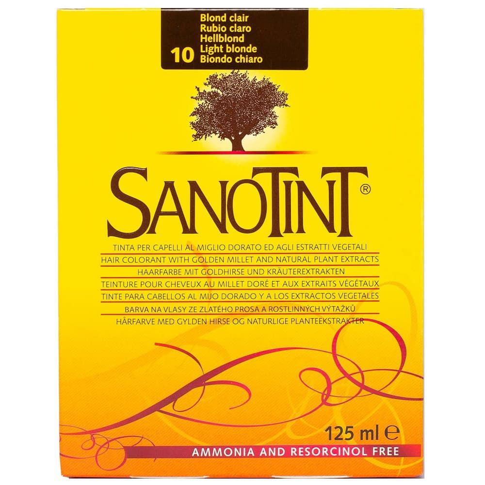 Sanotint - Classic Permanent Hair Colour Kit - Light Blonde 10 - 125 ml