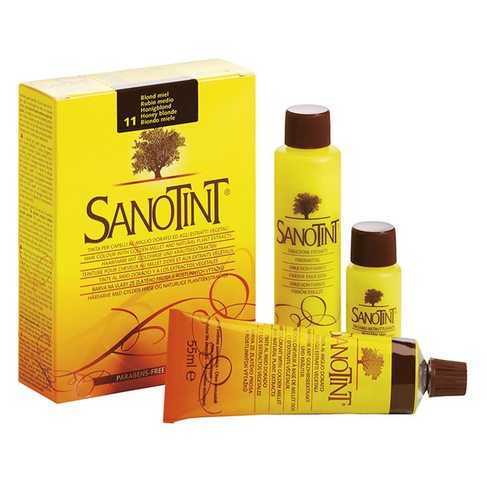 Sanotint - Classic Permanent Hair Colour Kit - Honey Blonde 11 - 125 ml