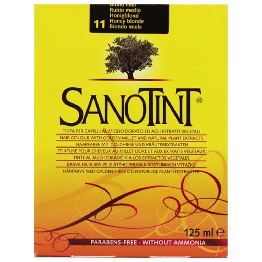 Sanotint - Classic Permanent Hair Colour Kit - Honey Blonde 11 - 125 ml