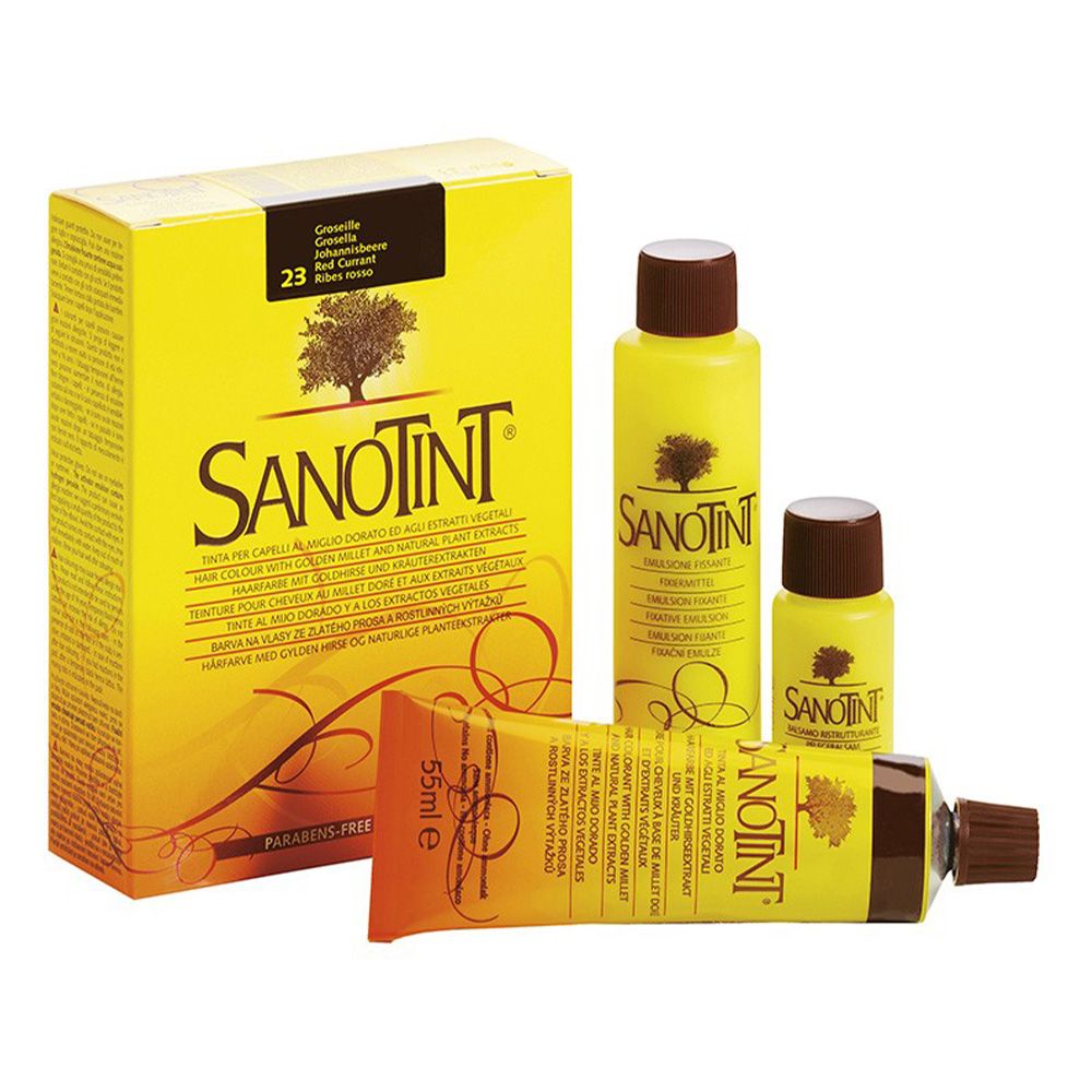 Sanotint - Classic Permanent Hair Colour Kit - Red Currant 23 - 125 ml