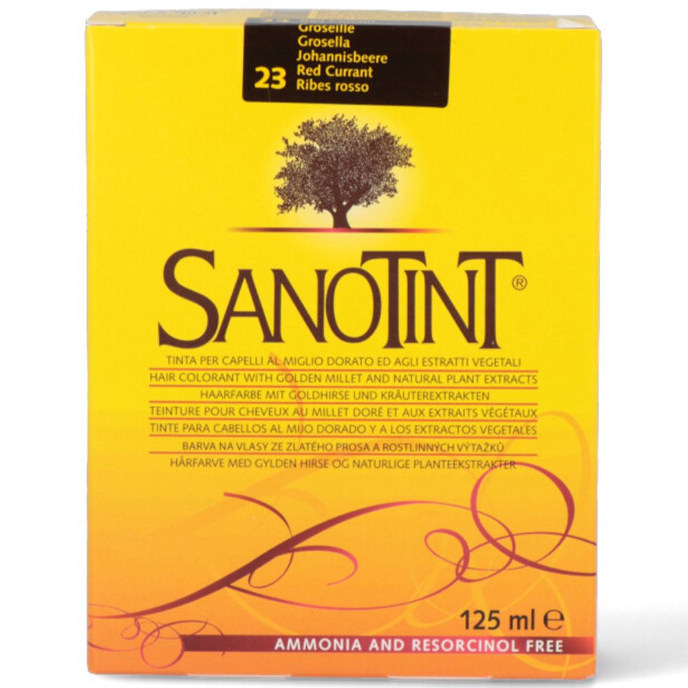 Sanotint - Classic Permanent Hair Colour Kit - Red Currant 23 - 125 ml