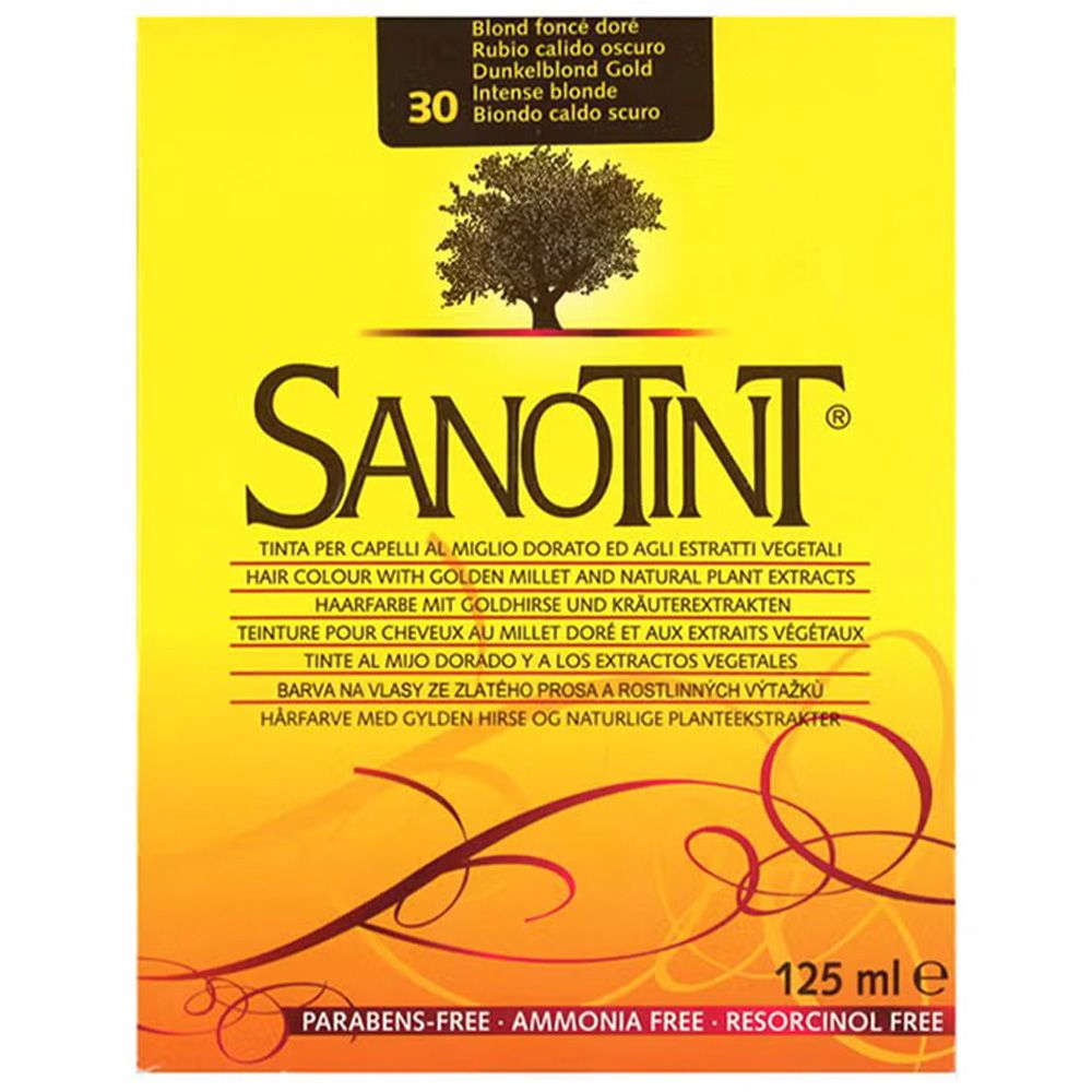 Sanotint - Classic Permanent Hair Colour Kit - Intense Blonde 30 - 125 ml