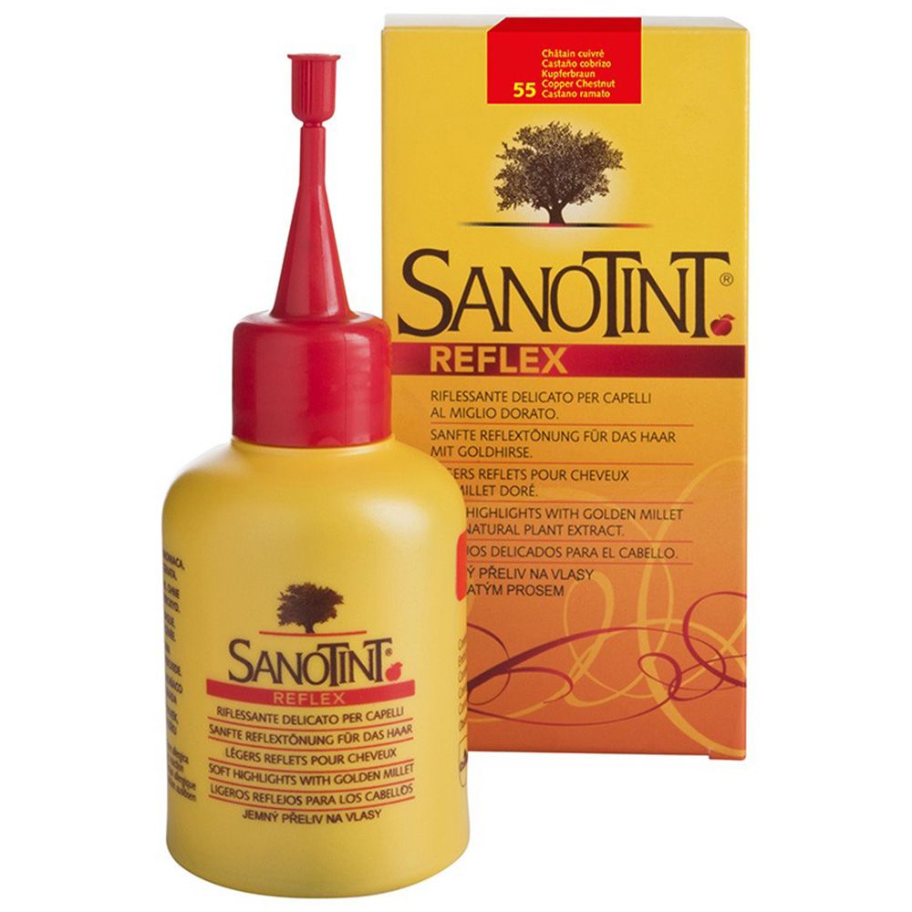 Sanotint - Reflex Temporary Hair Colour Kit - Copper Chestnut 55