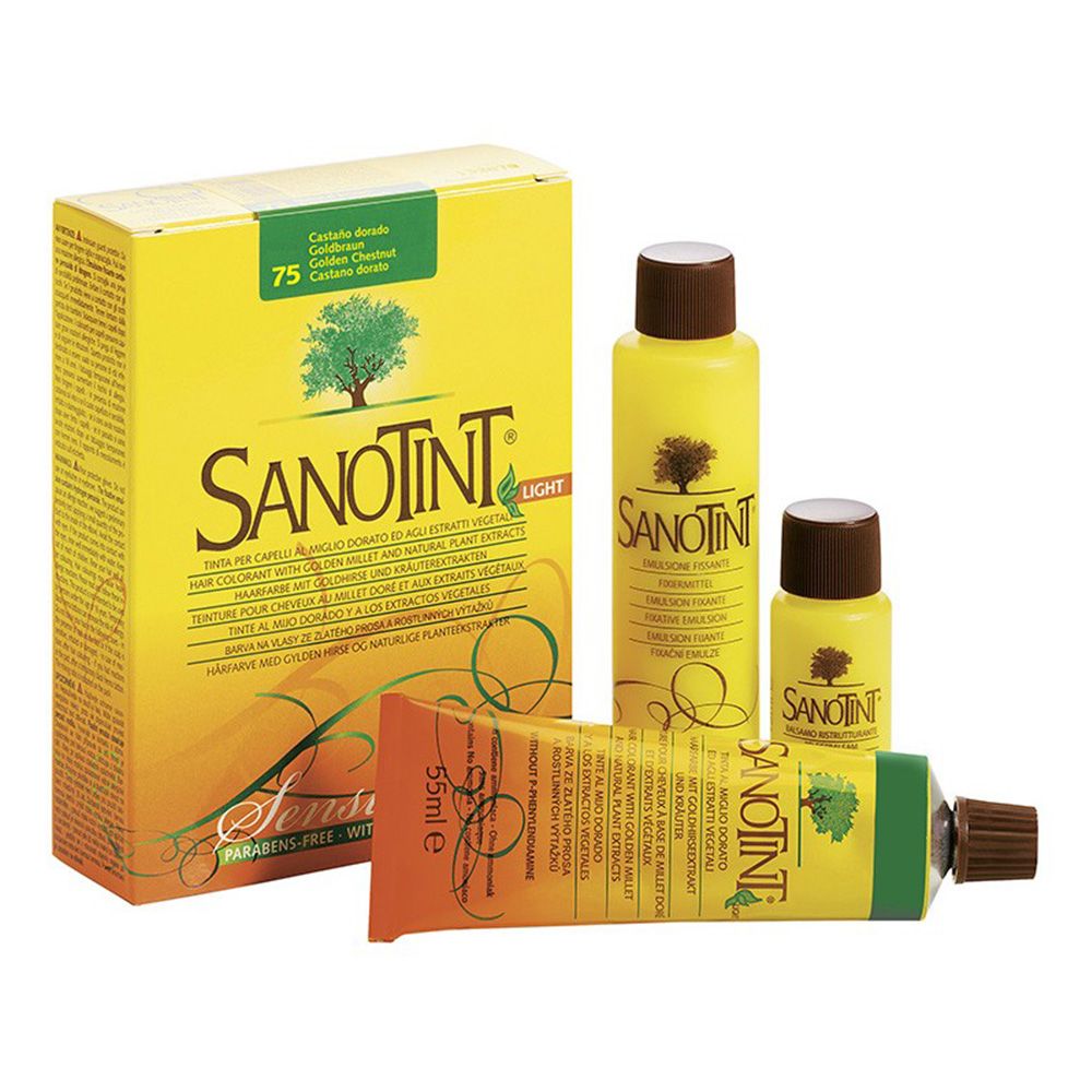 Sanotint - Sensitive Hair Colour Kit - Golden Chestnut 75 - 125 ml