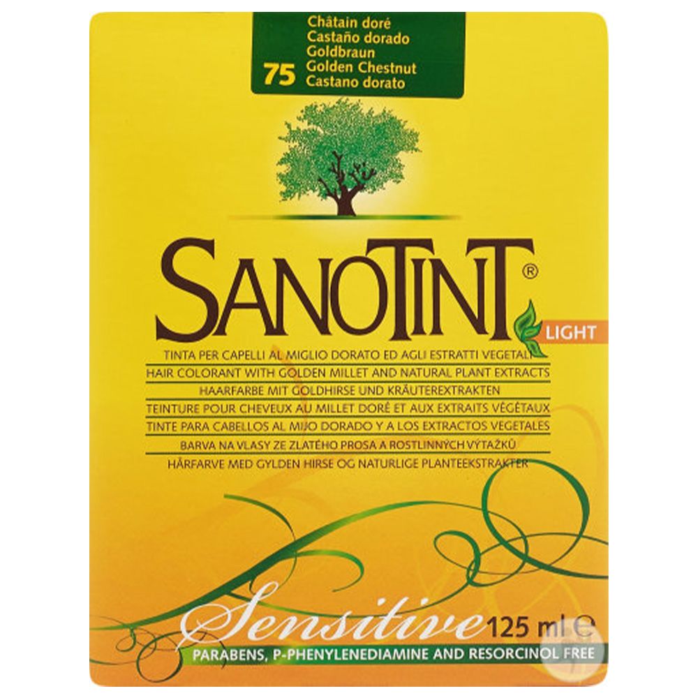 Sanotint - Sensitive Hair Colour Kit - Golden Chestnut 75 - 125 ml