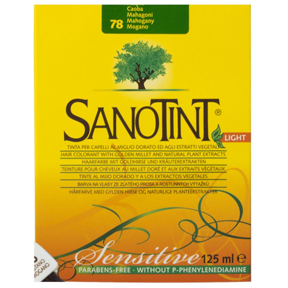 Sanotint - Sensitive Hair Colour Kit - Mahogany 78 - 125 ml