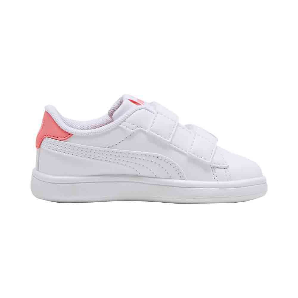 Puma - Smash 3.0 Badges V Infant Sneakers - White