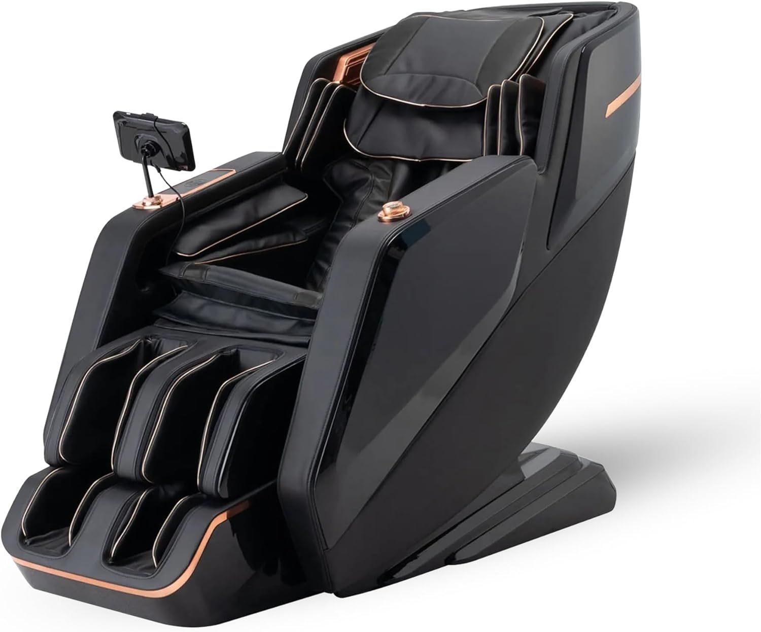 Nourest - Lion 4D Luxury Full Body Massage Chair - Black