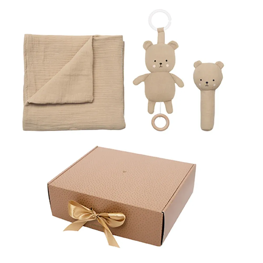 Jabadabado - Baby Gift Teddy - Blanket Set