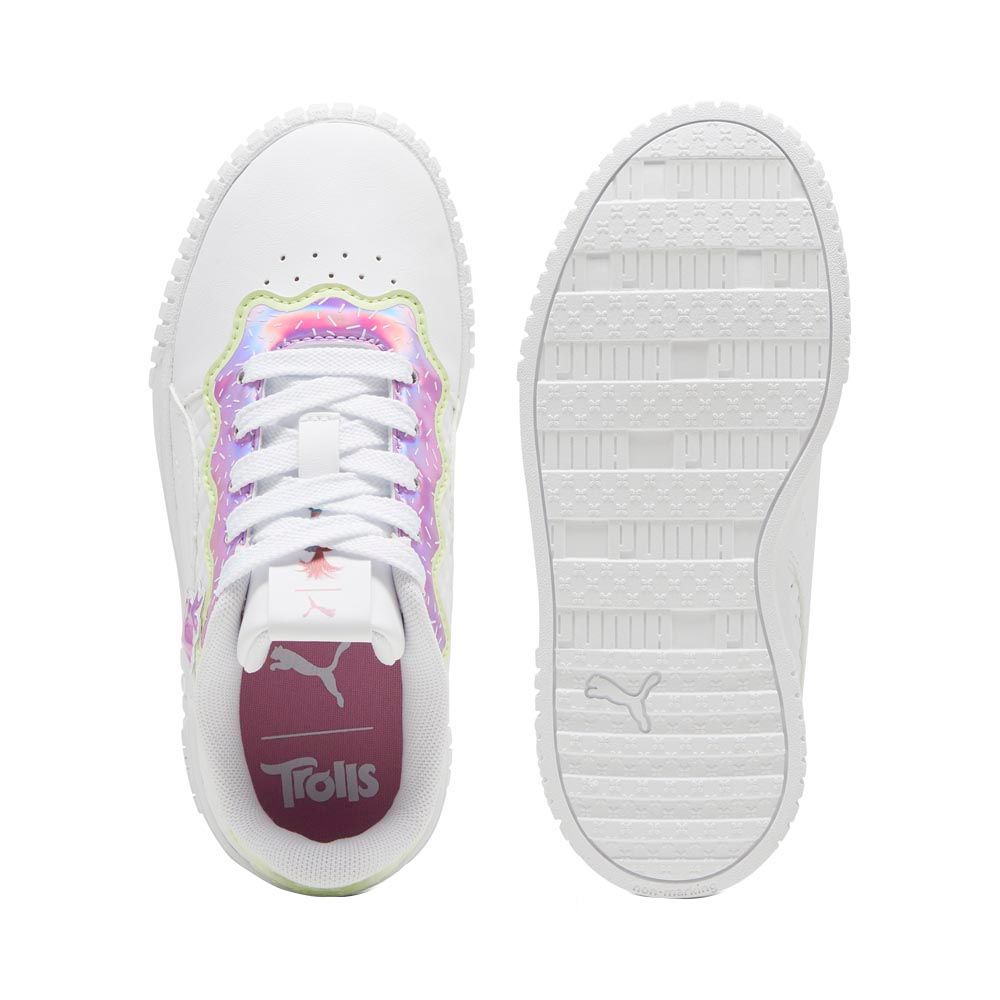 Puma - Carina 2.0 Trolls 2 Pre-School Sneakers - White